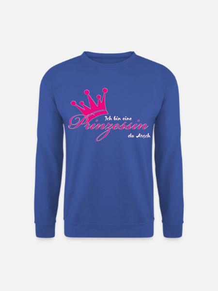 Ich bin eine Prinzessin - Unisex Pullover - Royalblau