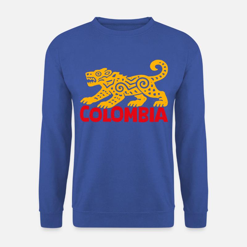 Kolumbianischer Jaguar - Unisex Pullover - Royalblau