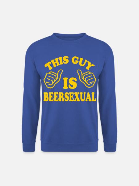 This Guy Is Beersexual - Unisex Pullover - Royalblau