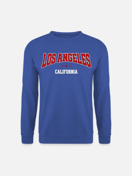Los Angeles Shirt für Reisende - Unisex Pullover - Royalblau