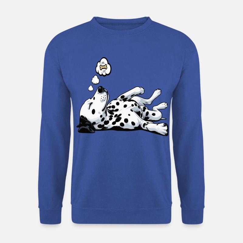 Dalmatiner Dalmatinerhalter Dalmatinerbesitzer - Unisex Pullover - Royalblau