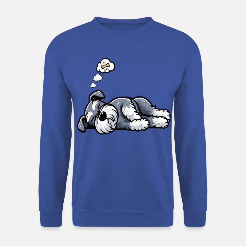 Schnauzer Riesenschnauzer Schnauzerbesitzer - Unisex Pullover - Royalblau