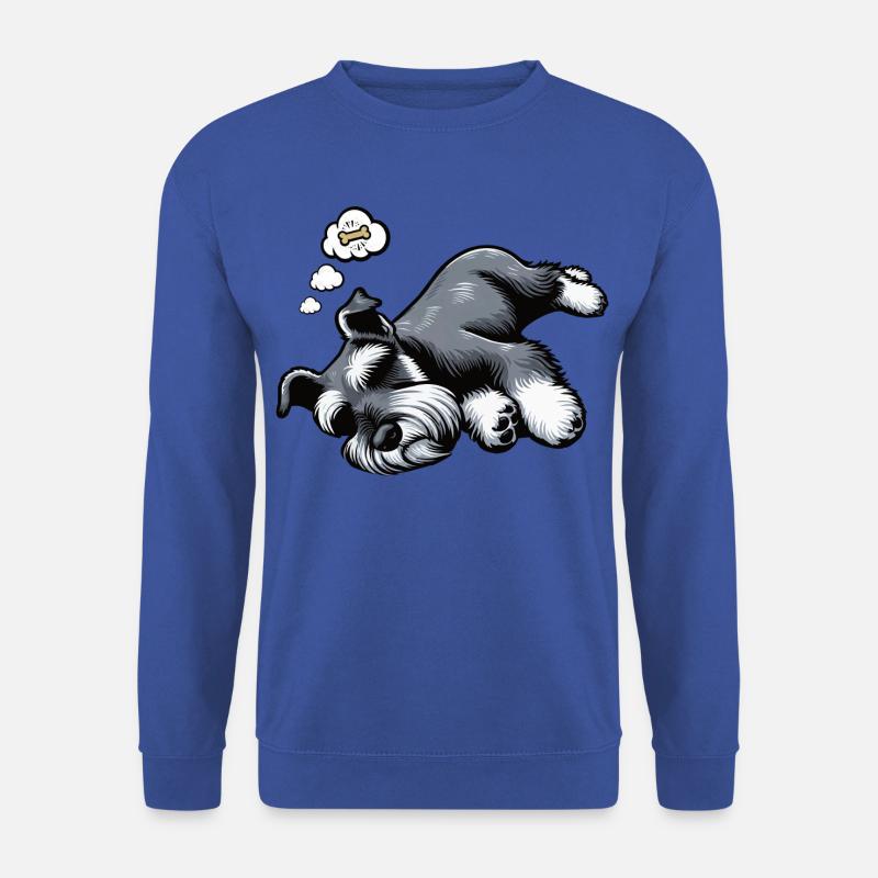 Schnauzer Riesenschnauzer Schnauzerbesitzer - Unisex Pullover - Royalblau