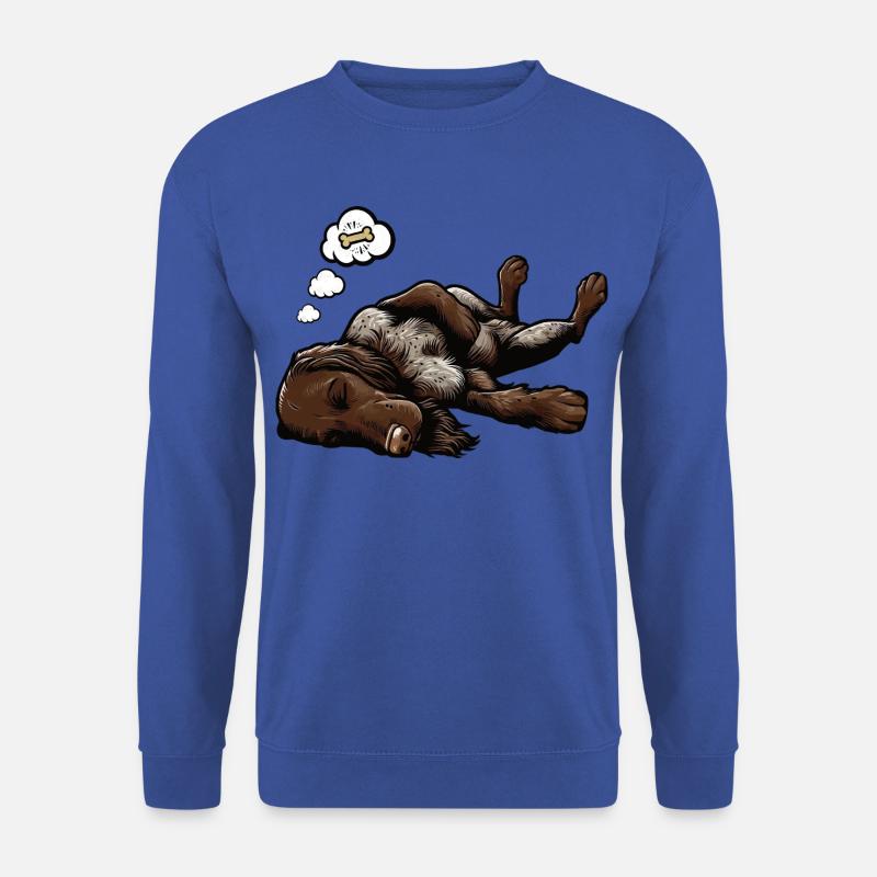 Deutsch Drahthaar Deutsch-Drahthaar Besitzer - Unisex Pullover - Royalblau
