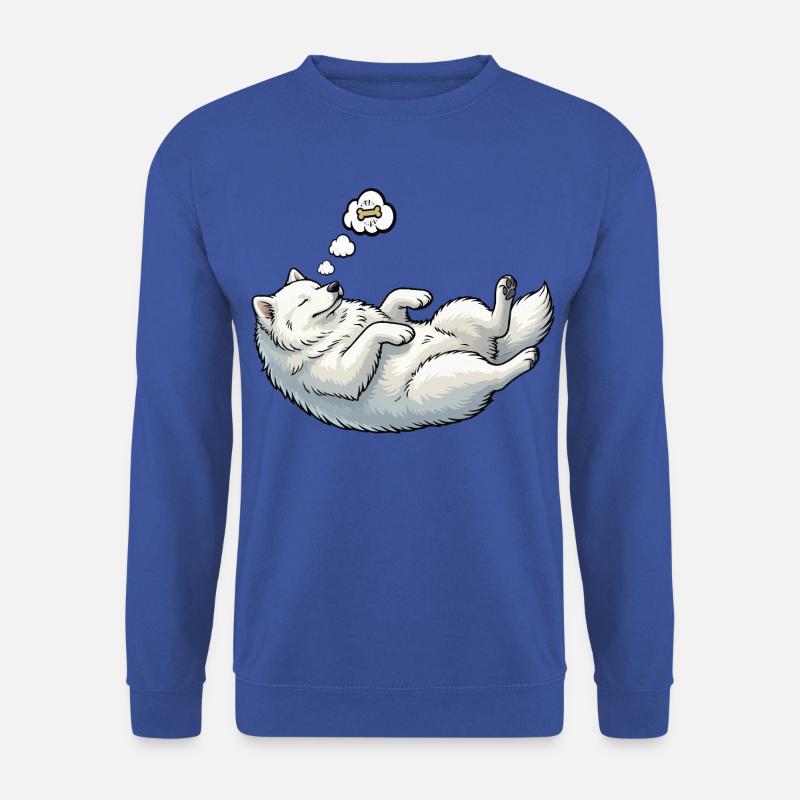 Samojede Samojedenbesitzer Samojedenliebhaber - Unisex Pullover - Royalblau