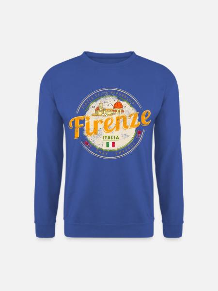 Florenz Hauptstadt der Toskana in Italien Souvenir - Unisex Pullover - Royalblau