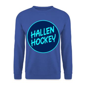 Hallenhockey - Unisex Pullover - Royalblau - Vorne - Alina (178cm) & Michal (187cm)
