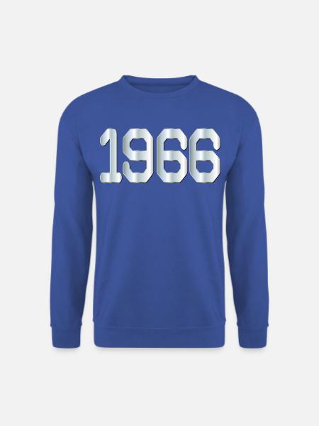 Geburtstag 1966 - Unisex Pullover - Royalblau