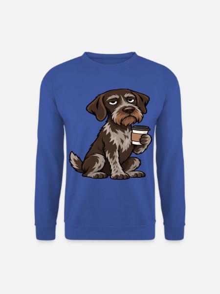 Deutsch Drahthaar Deutsch-Drahthaar Besitzer - Unisex Pullover - Royalblau