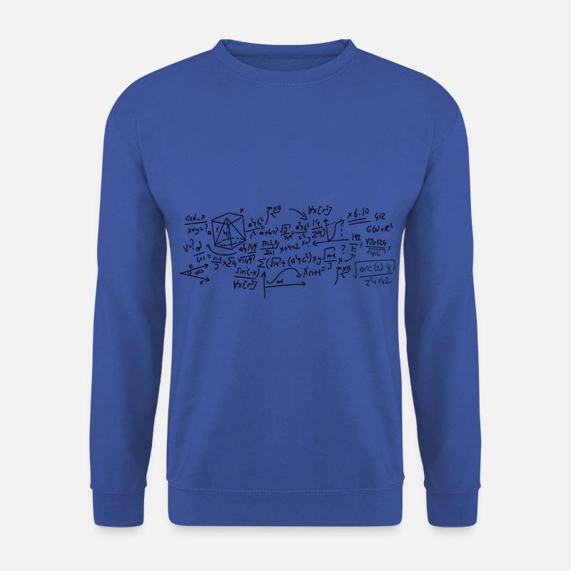 Math Geometry Teacher Teacher Gift - Unisex Sweatshirt - royal blue