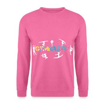 Gymnastique Gymnastes - Sweat-shirt Unisexe - rose - Devant