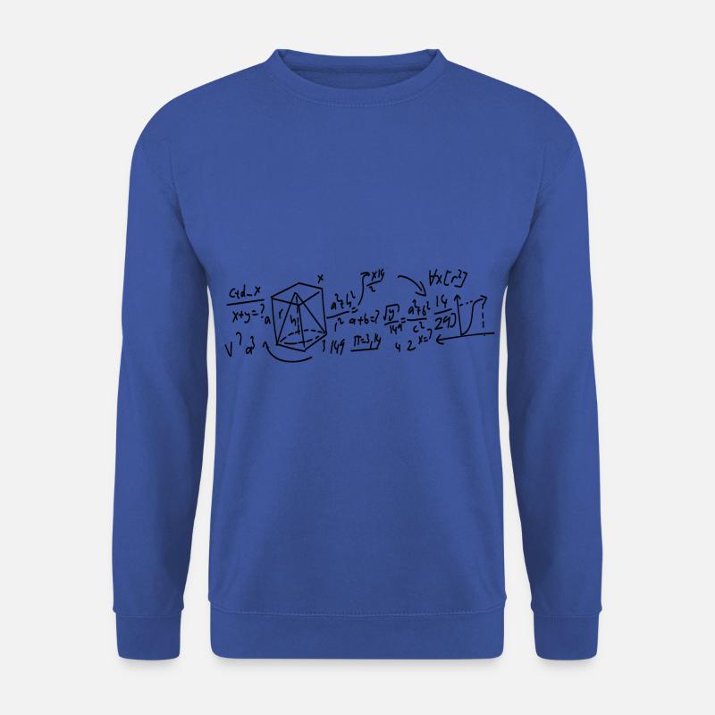 Mathematik Geometrie Teacher Lehrer Geschenk - Unisex Pullover - Royalblau