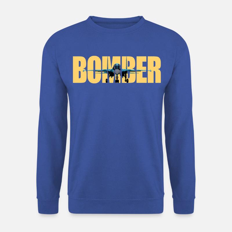 Bomber Su-34 - Unisex Sweatshirt - royal blue
