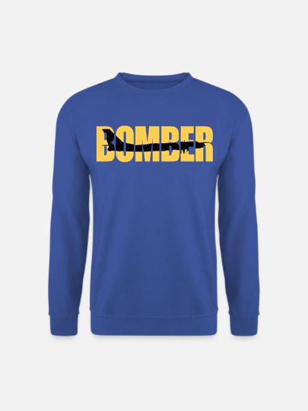 Bomber Tu-95 - Unisex Sweatshirt - royal blue