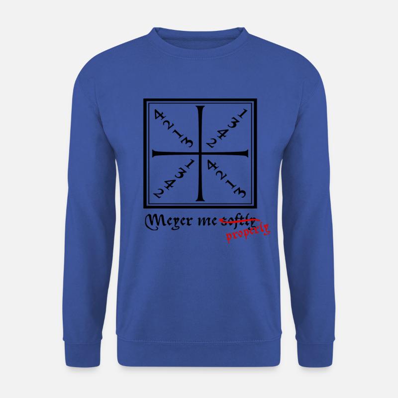 HEMA - Meyer me softly - simpel, für Helles - Unisex Pullover - Royalblau