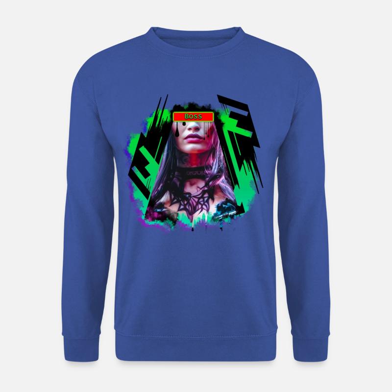 Boss Style - Unisex Pullover - Royalblau