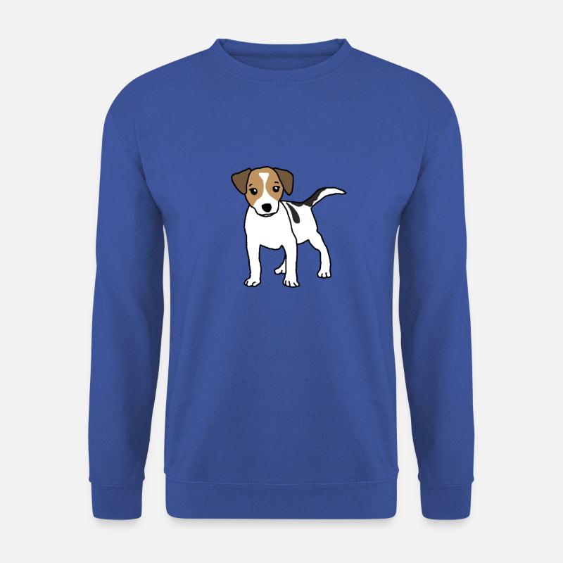 Jack Russell Terrier Hunde Welpe - Unisex Pullover - Royalblau