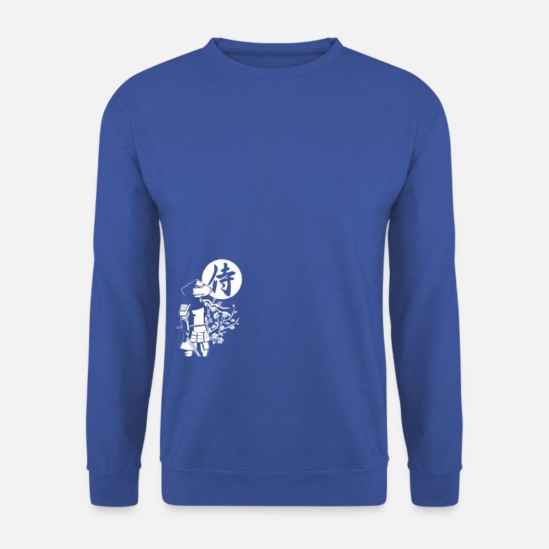 Weißer Samurai - Unisex Pullover - Royalblau
