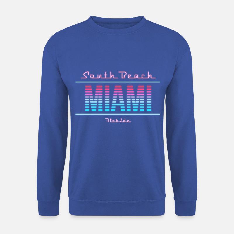 South Beach Neon - Unisex Pullover - Royalblau