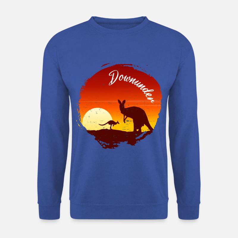 Downunder - Australien - Unisex Pullover - Royalblau