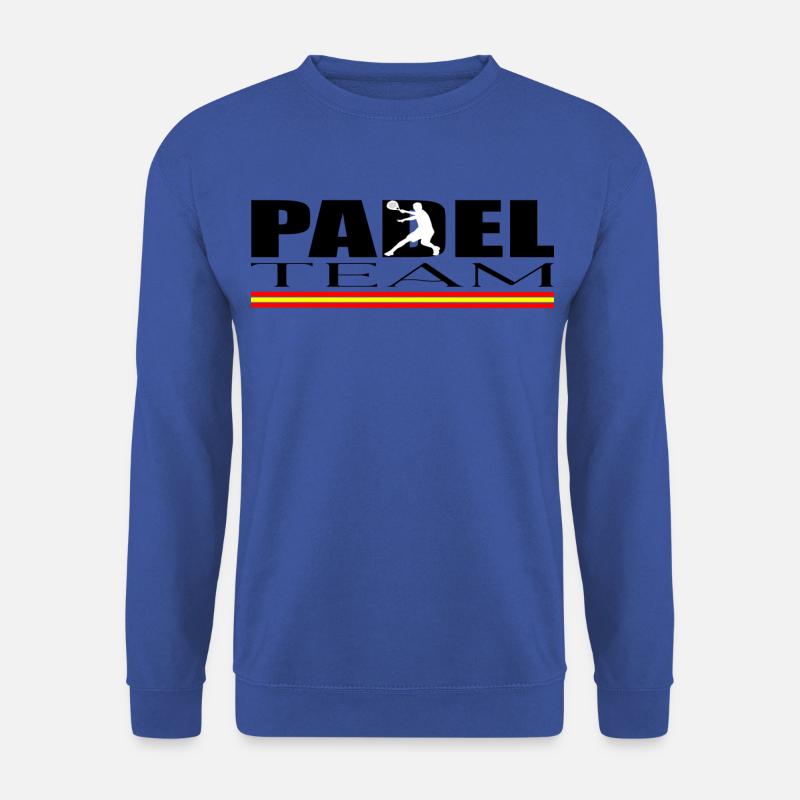 Padel Mannschaft - Unisex Pullover - Royalblau