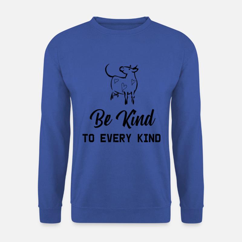 Vegan Veganer Veganerin - Unisex Pullover - Royalblau