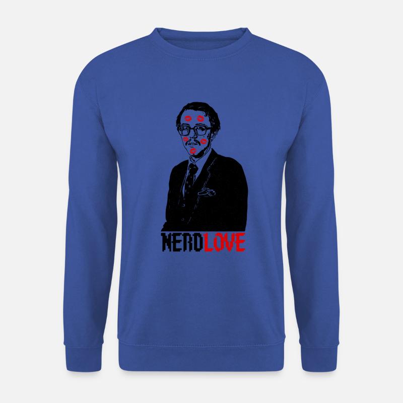 Nerd Geek Computerfreak Love - Unisex Pullover - Royalblau