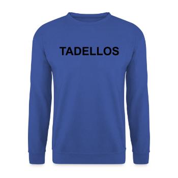 impeccably praise feedback super good astrein gift - Unisex Sweatshirt - royal blue - Front - Alina (178cm) & Michal (187cm)