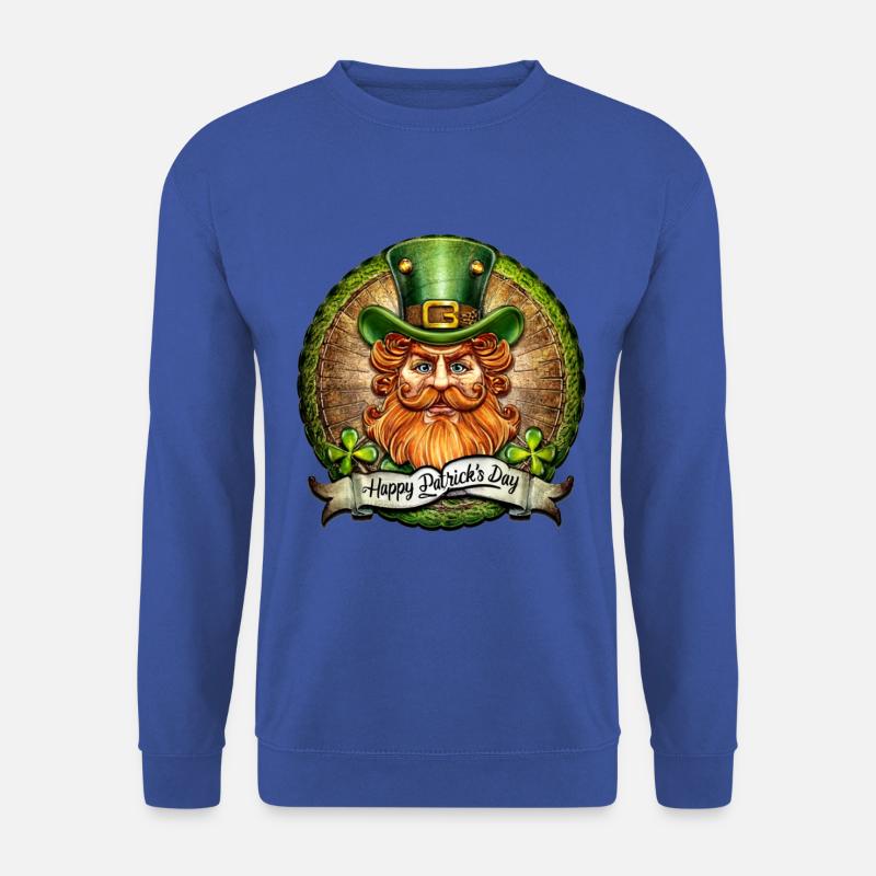 Happy Patricksday - Unisex Pullover - Royalblau