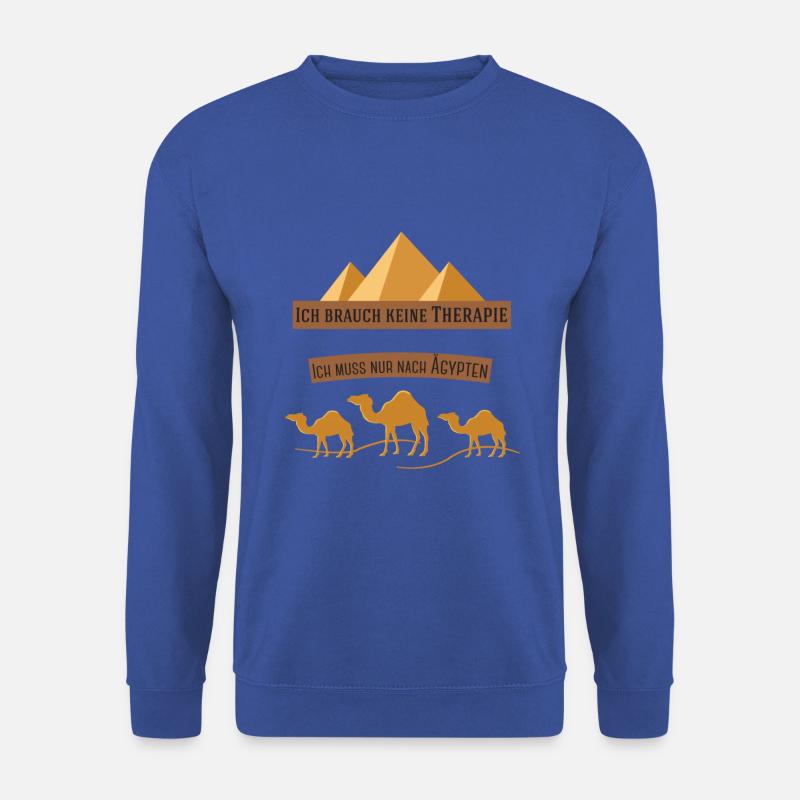 egypt Therapie - Unisex Pullover - Royalblau