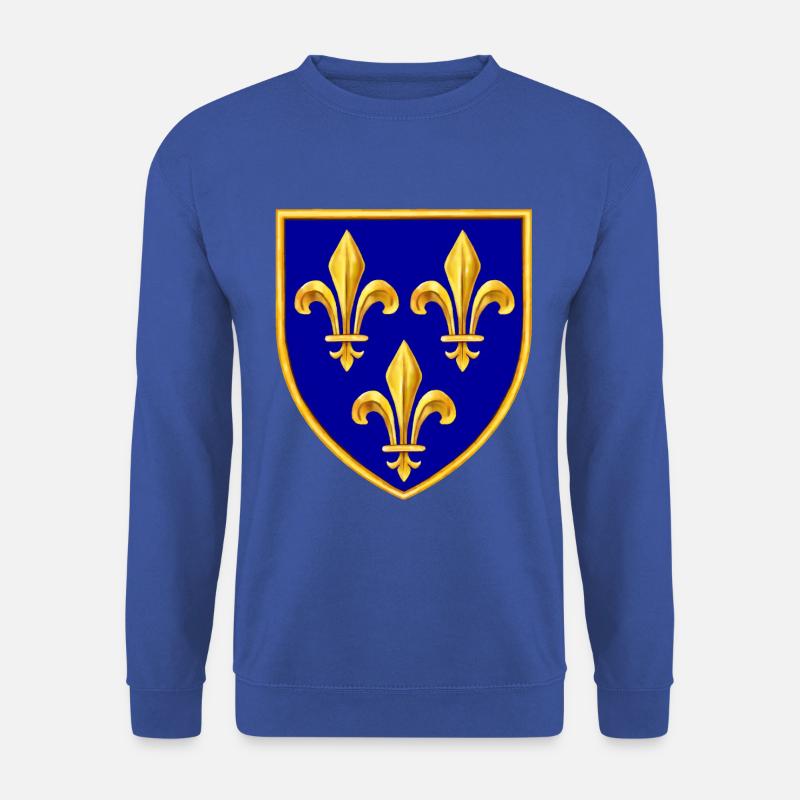 Lilie blüht - Unisex Pullover - Royalblau
