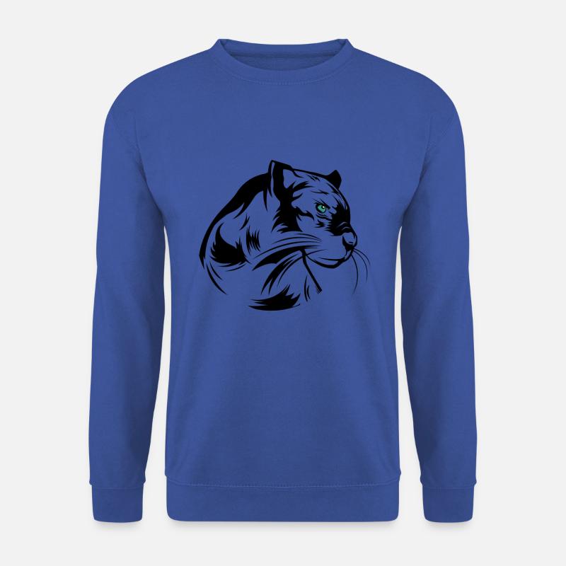 Panther Raubtier - Unisex Pullover - Royalblau