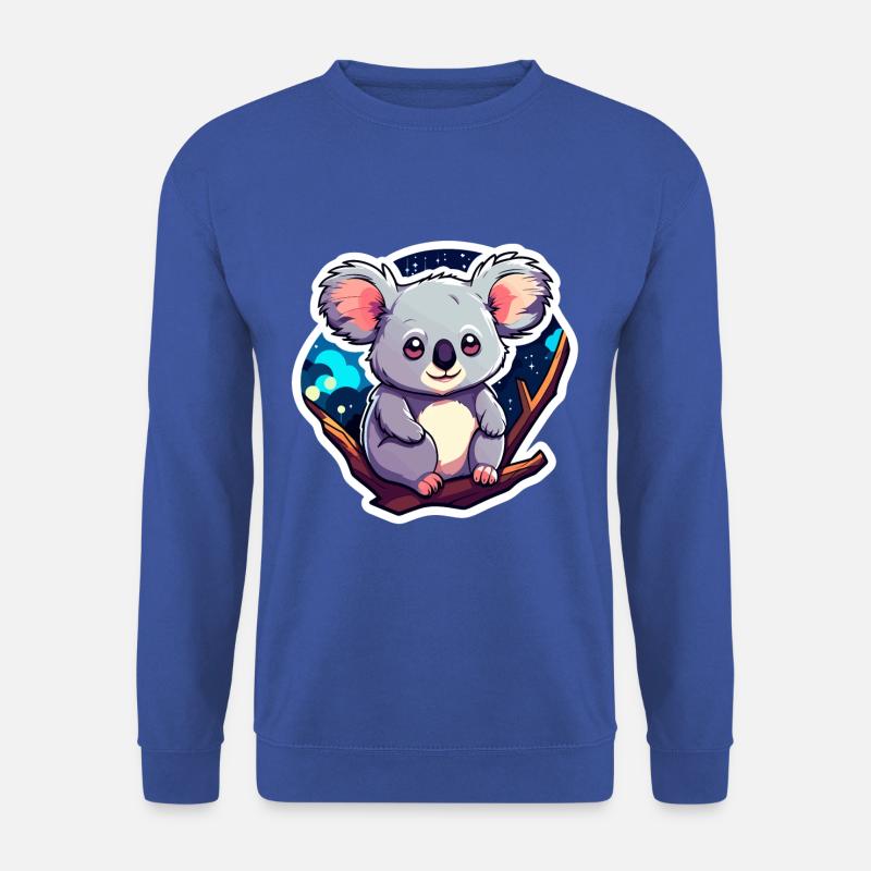 Koala Drawing - Unisex Sweatshirt - royal blue