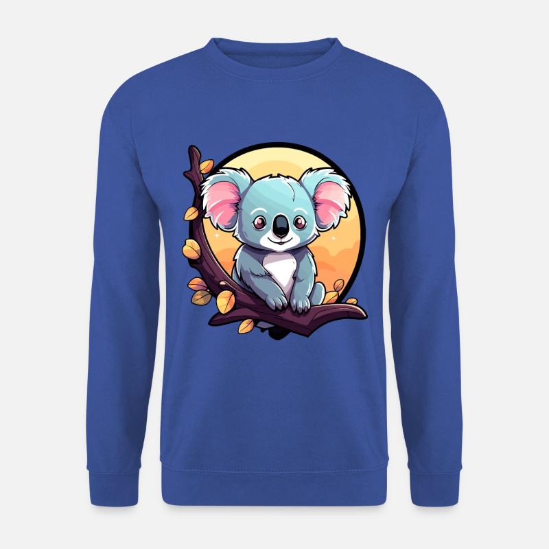 Koala Zeichnung - Unisex Pullover - Royalblau
