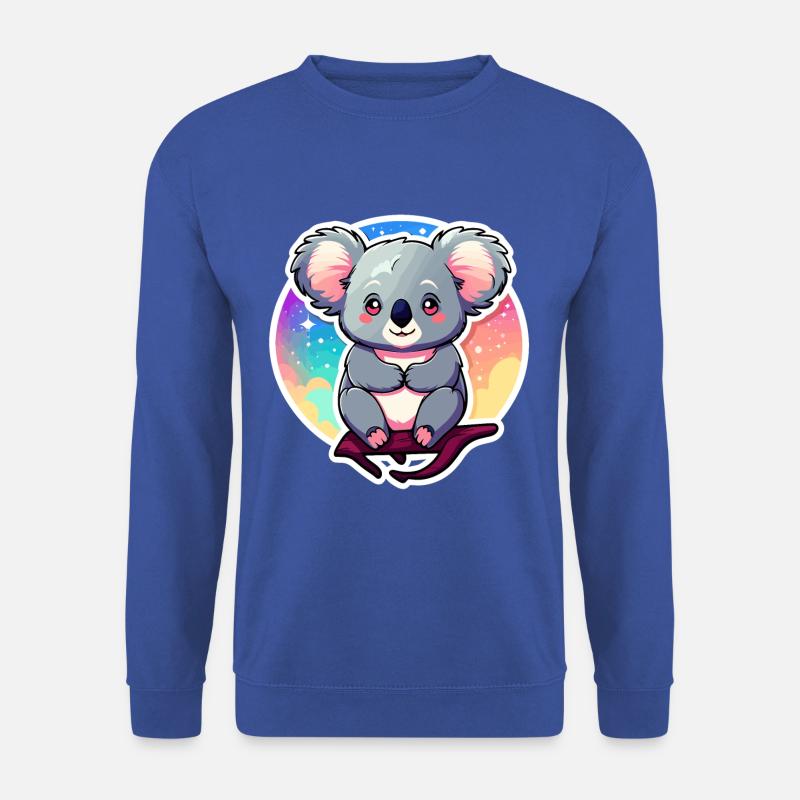 Koala Drawing - Unisex Sweatshirt - royal blue