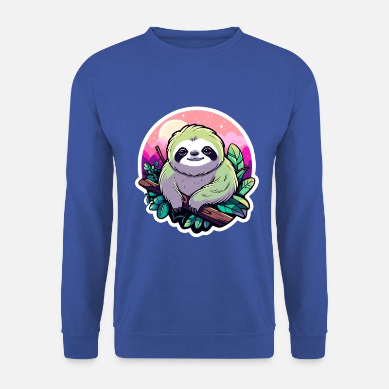 Sloth Drawing - Unisex Sweatshirt - royal blue