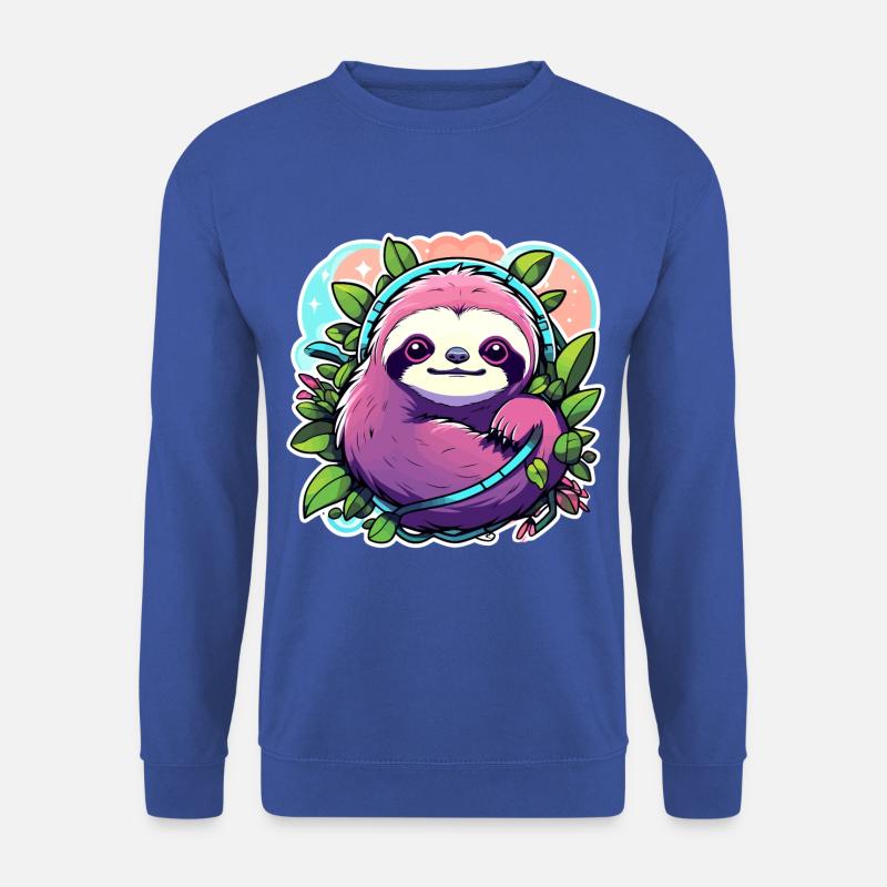 Sloth Drawing - Unisex Sweatshirt - royal blue