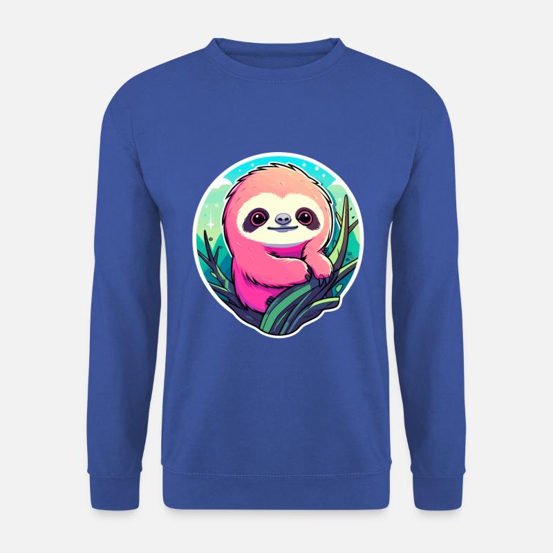 Sloth Drawing - Unisex Sweatshirt - royal blue