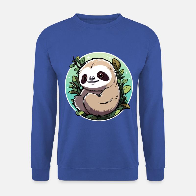 Faultier Zeichnung - Unisex Pullover - Royalblau