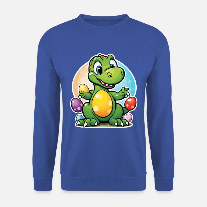 Dinosaur Easter Eggs Easter - Unisex Sweatshirt - royal blue