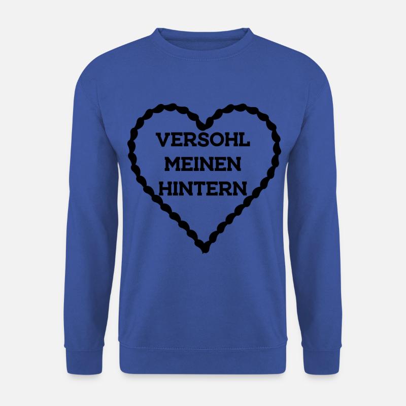 Hintern versohlen - Unisex Pullover - Royalblau