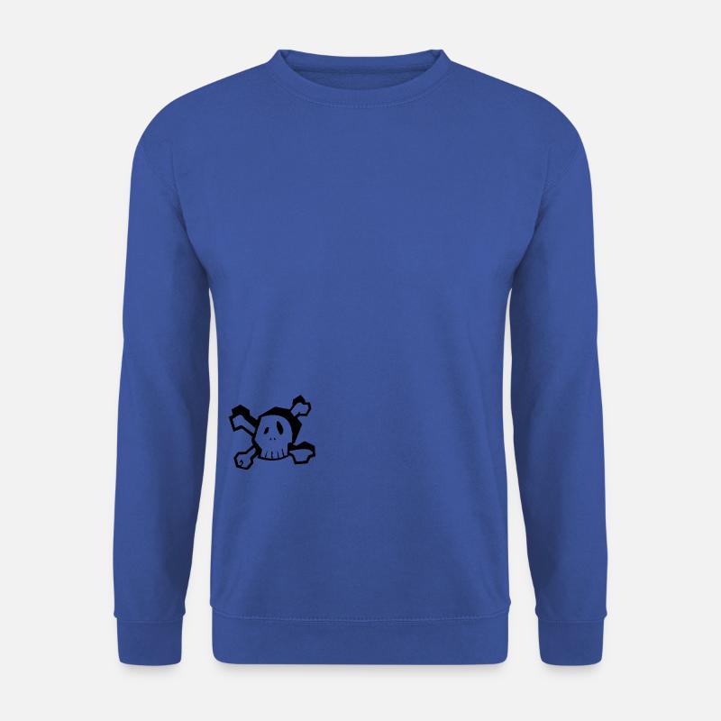Lustiger Schädel - Unisex Pullover - Royalblau