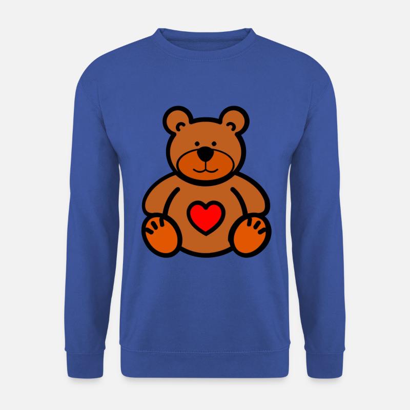 Teddybär - Unisex Pullover - Royalblau
