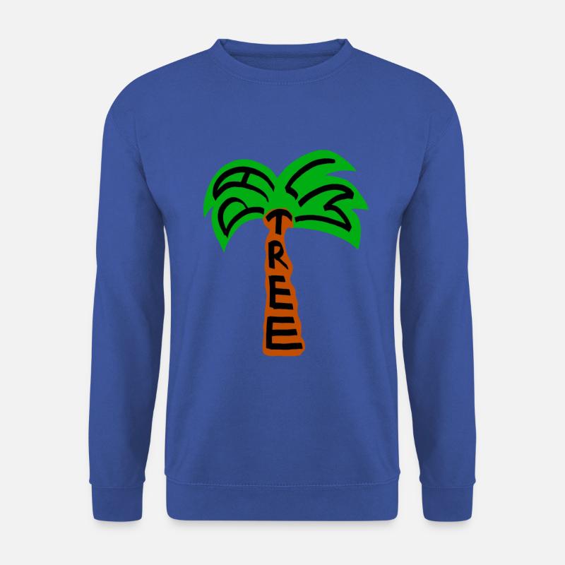 palm tree palm tree - Unisex Sweatshirt - royal blue