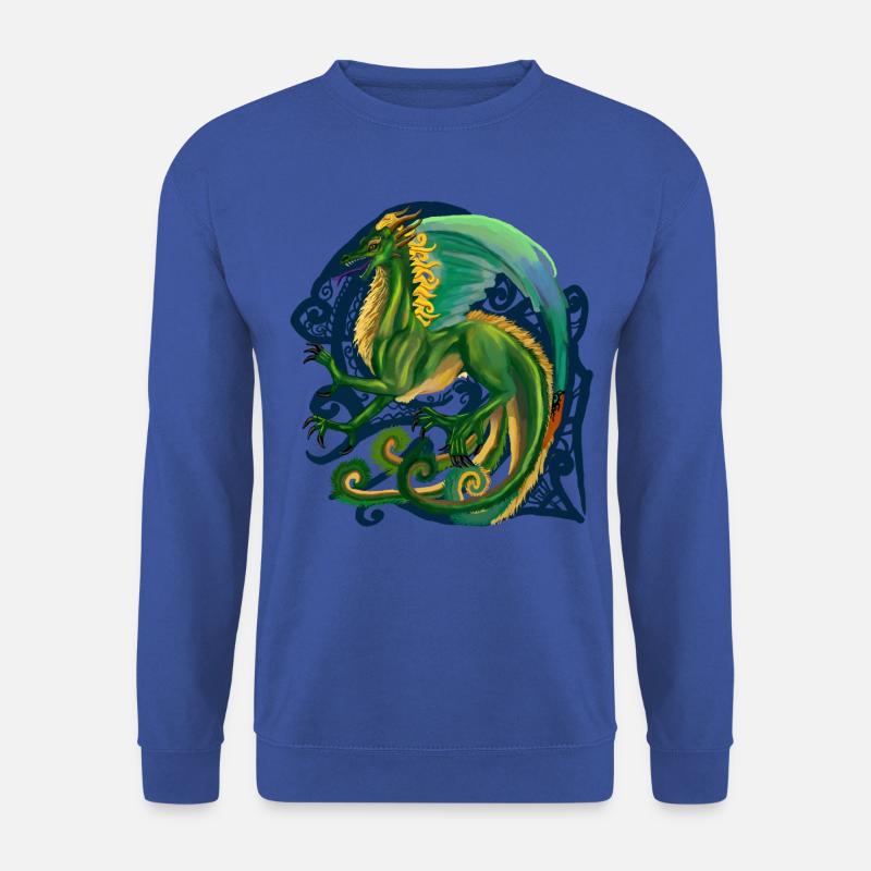 Drachen - Unisex Pullover - Royalblau
