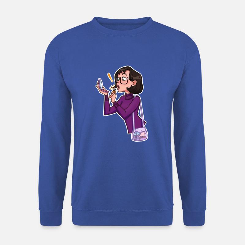 Tech lipstick by TechPrincess - Unisex Sweatshirt - royal blue