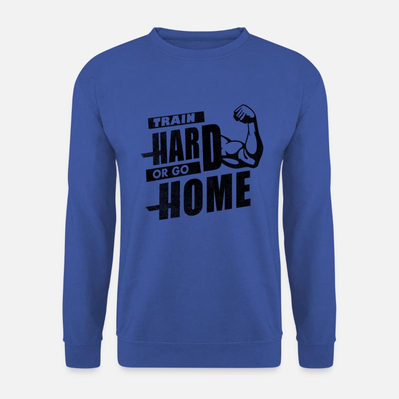 Weight training - muscle building - pumping - Unisex Sweatshirt - royal blue