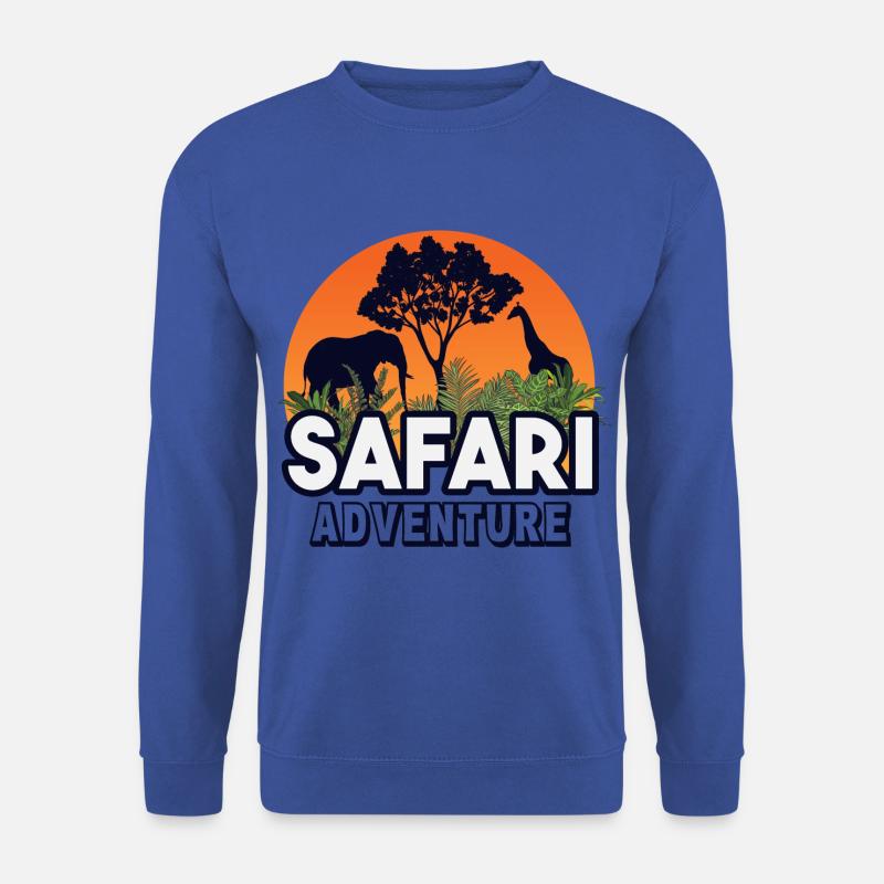 Safari Big five - Unisex Pullover - Royalblau
