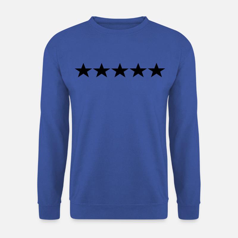 Sterne - Unisex Pullover - Royalblau