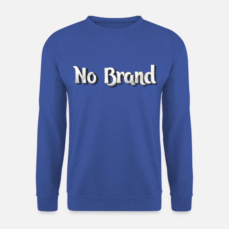 Kein Markenchrom - Unisex Pullover - Royalblau